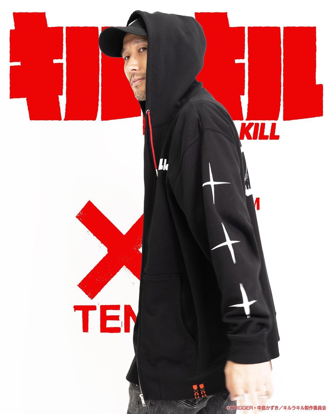 KILL la KILL x TENPLUS "Satsuki Kiryuin x Secret Sword Bakuzan" Hoodie