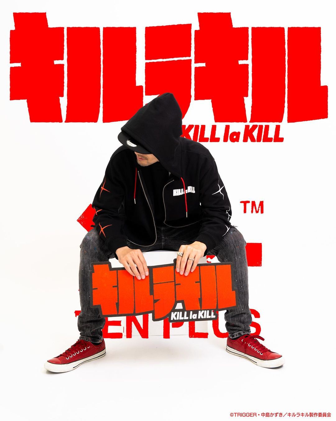 KILL la KILL x TENPLUS "Satsuki Kiryuin x Secret Sword Bakuzan" Hoodie