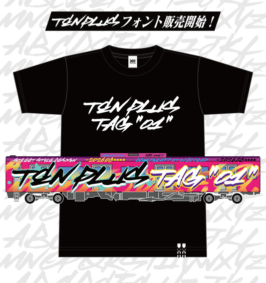 TENPLUS TAG 01 英数字フォント