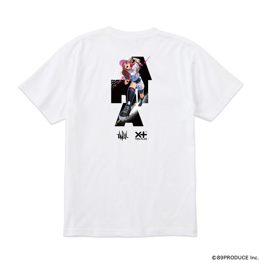 TENPLUS×たまんちゅ!「玉城ありあ」 Tシャツ 白黒セット