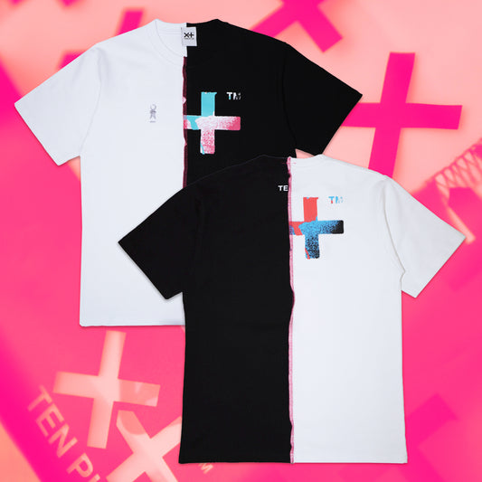 白色×粉色LOGO(StitchPink)【10.2oz超重量级】