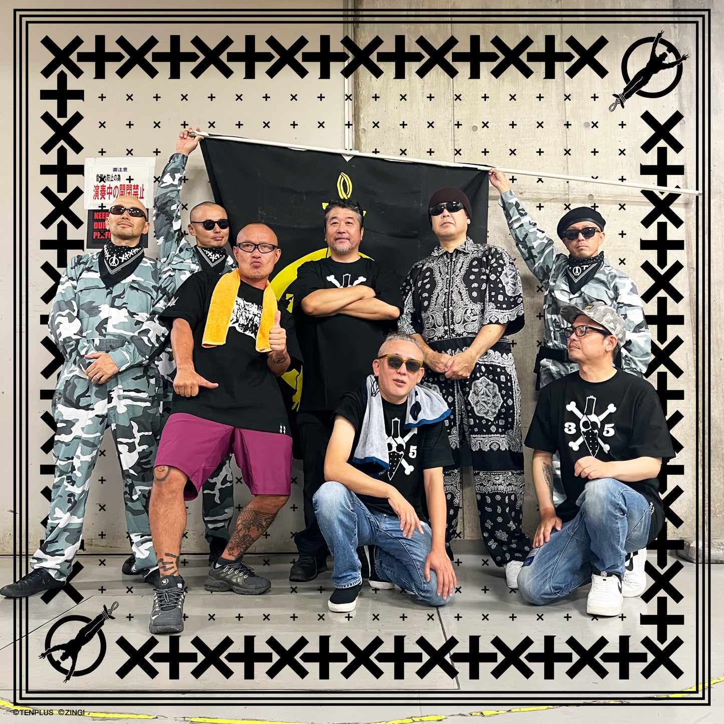 ZINGI×TENPLUSバンダナ