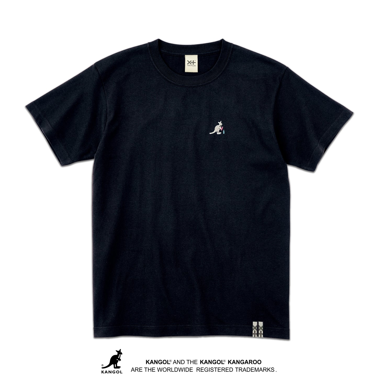 KANGOL×TENPLUS KAN-GOL TEE[ 7.4oz ヘビーウェイト]