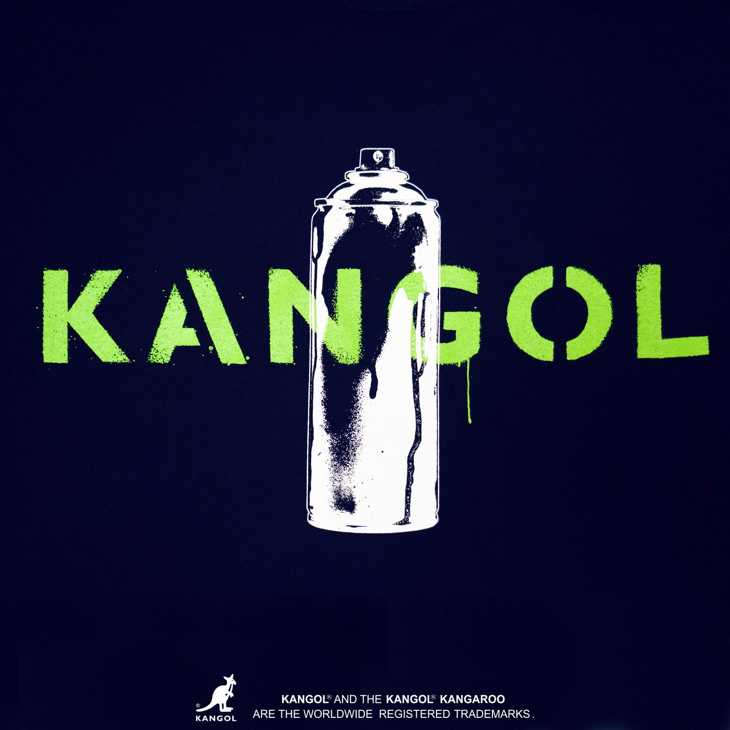 KANGOL×TENPLUS KAN-GOL TEE[ 7.4oz ヘビーウェイト]