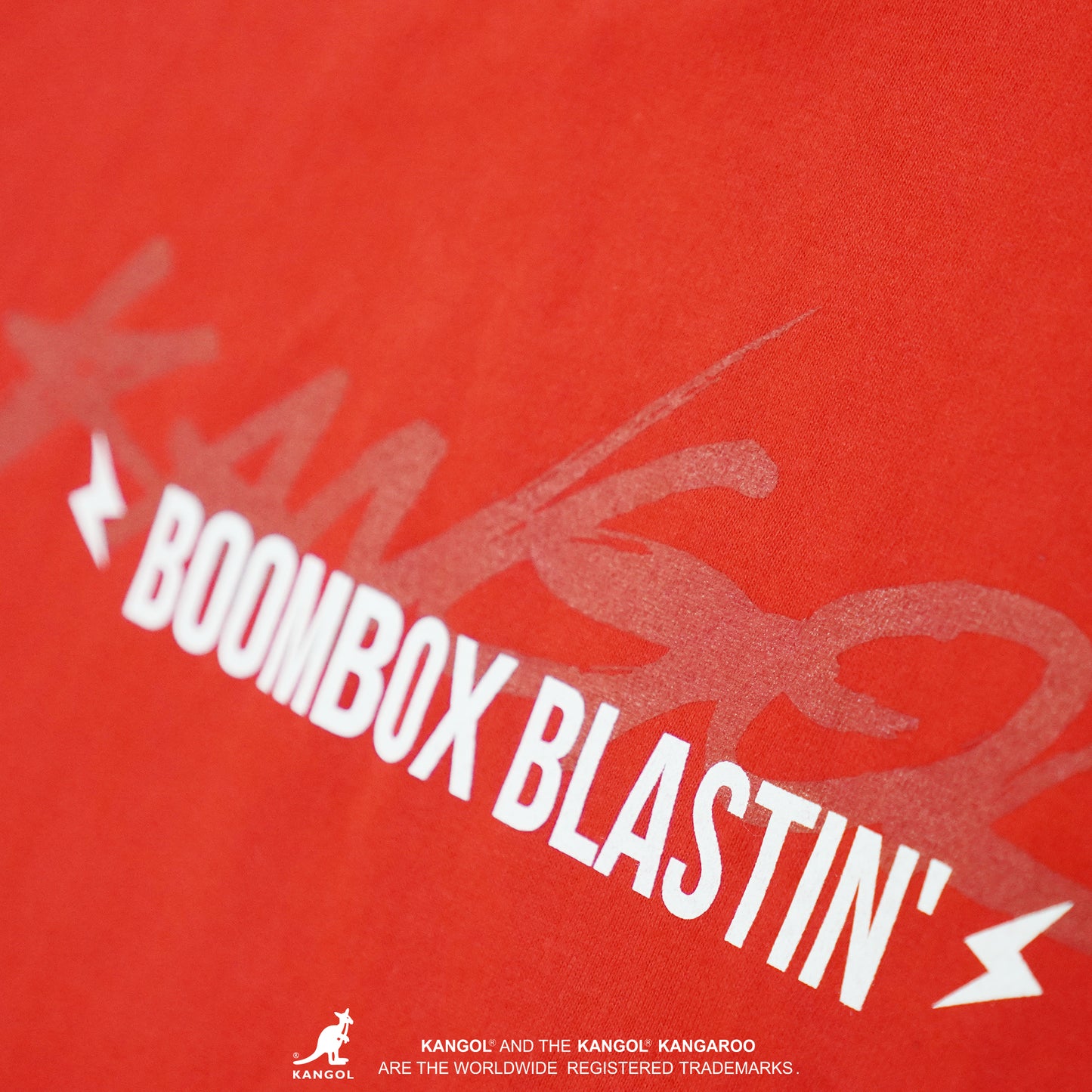 KANGOL×TENPLUS BOOMBOX BLASTIN' LS T 恤 [7.4 盎司重量级] 