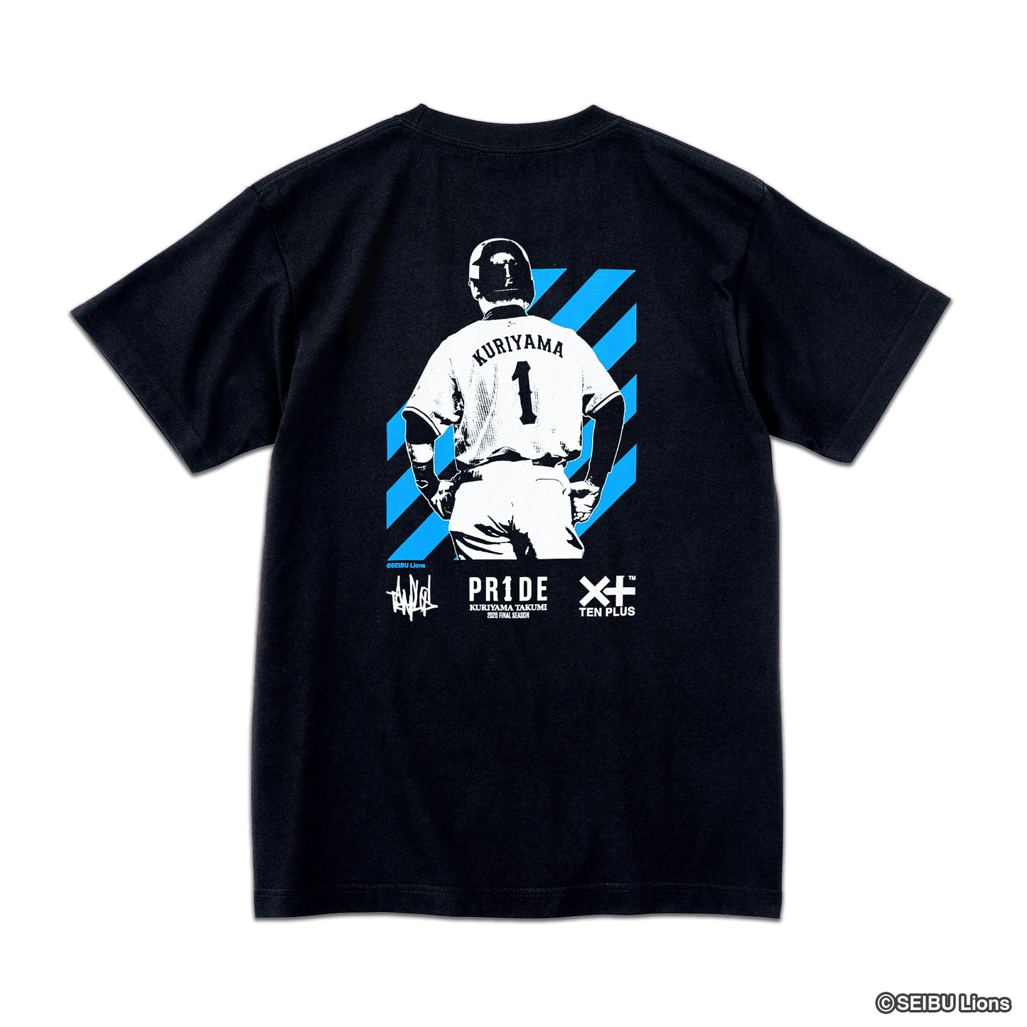 PR1DEグッズ「TENPLUS 栗山"巧" 」Tシャツ[7.4oz ヘビーウェイト]