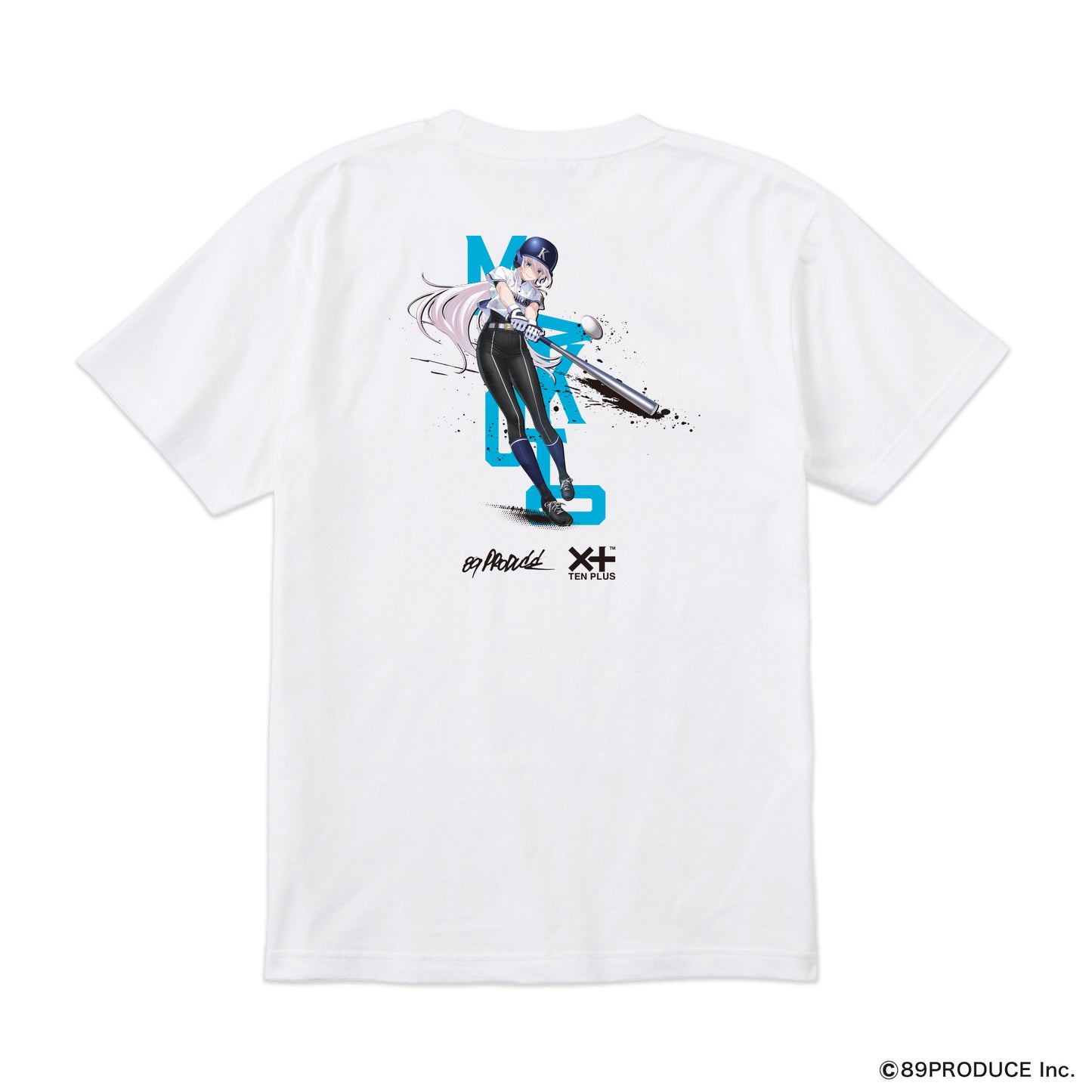 【予約】TENPLUS×たまんちゅ！「六甲院真琴」 Tシャツ 白黒セット
