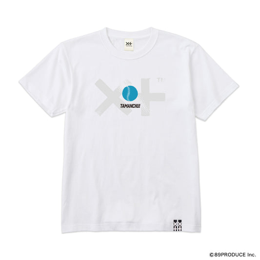 【予約】TENPLUS×たまんちゅ！「六甲院真琴」 Tシャツ ホワイト [7.4オンス ヘビーウェイト]