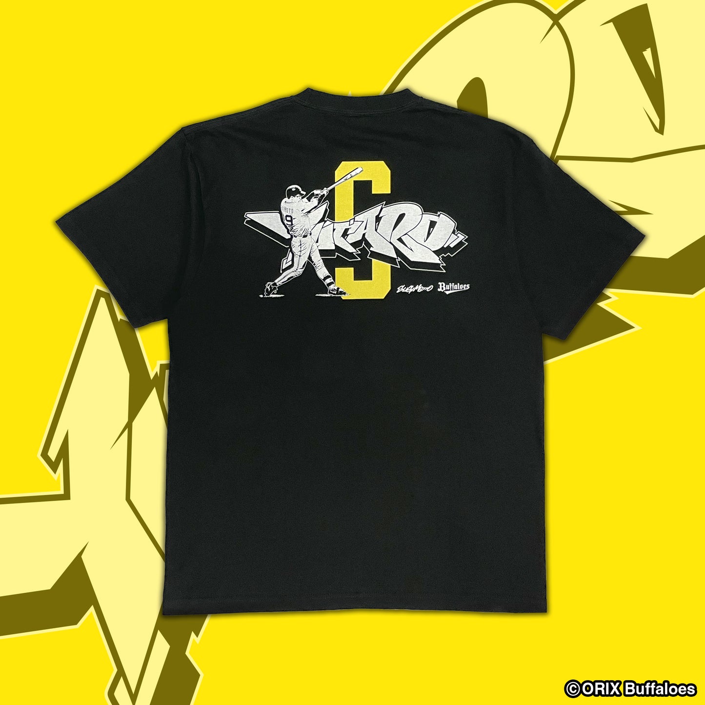 杉本裕太郎選手 Buffaloes×TENPLUS グラフィティTシャツ