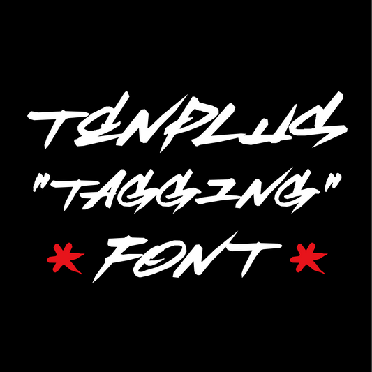 TENPLUS TAG 01  英数字フォント