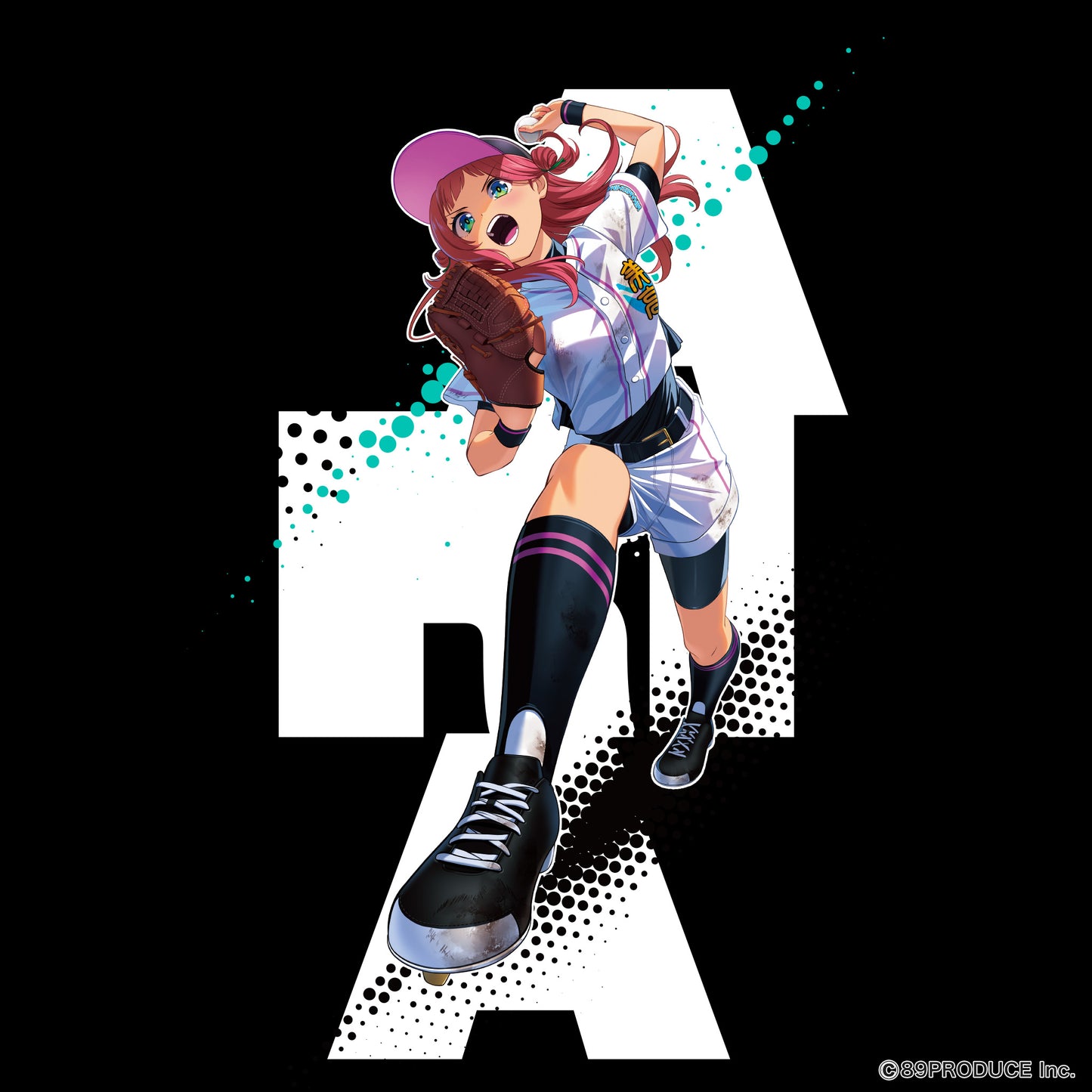 【受注生産】TENPLUS×たまんちゅ！「玉城ありあ」 Tシャツ BK ver.1.89  [7.4オンス ヘビーウェイト]
