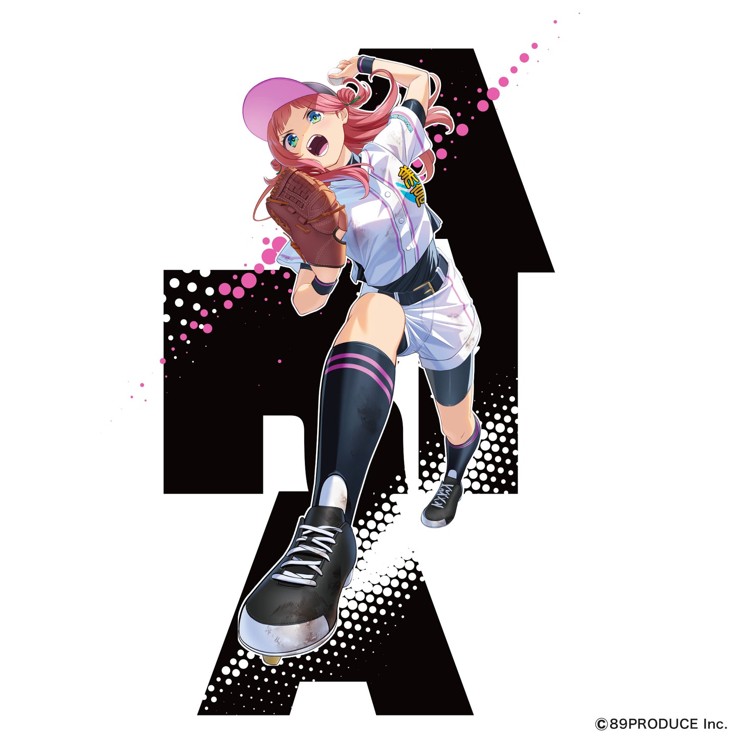 TENPLUS×たまんちゅ！「玉城ありあ」 Tシャツ 白黒セット