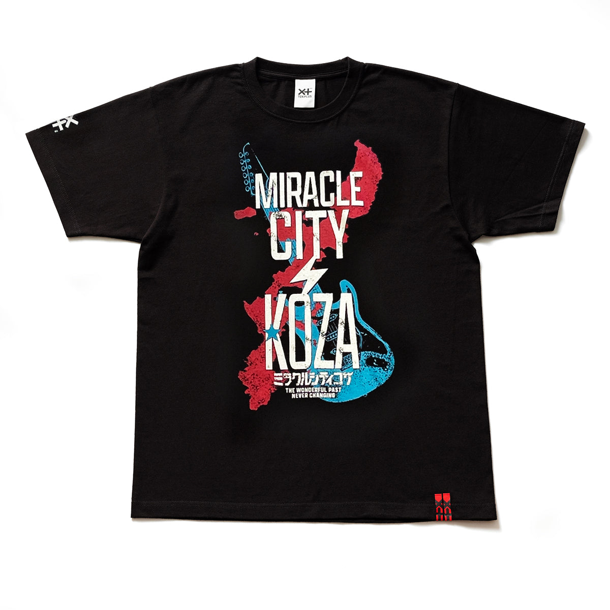 X-To™️ × Movie "Miracle City Koza" TEE Black