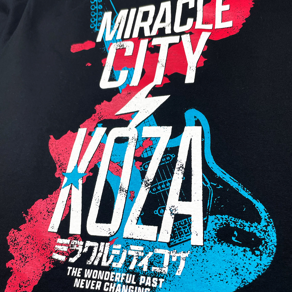 X-To™️ × Movie "Miracle City Koza" TEE Black